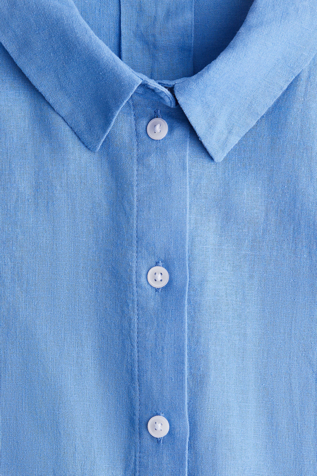 Camisa en mezcla de lino - H&m фото 6