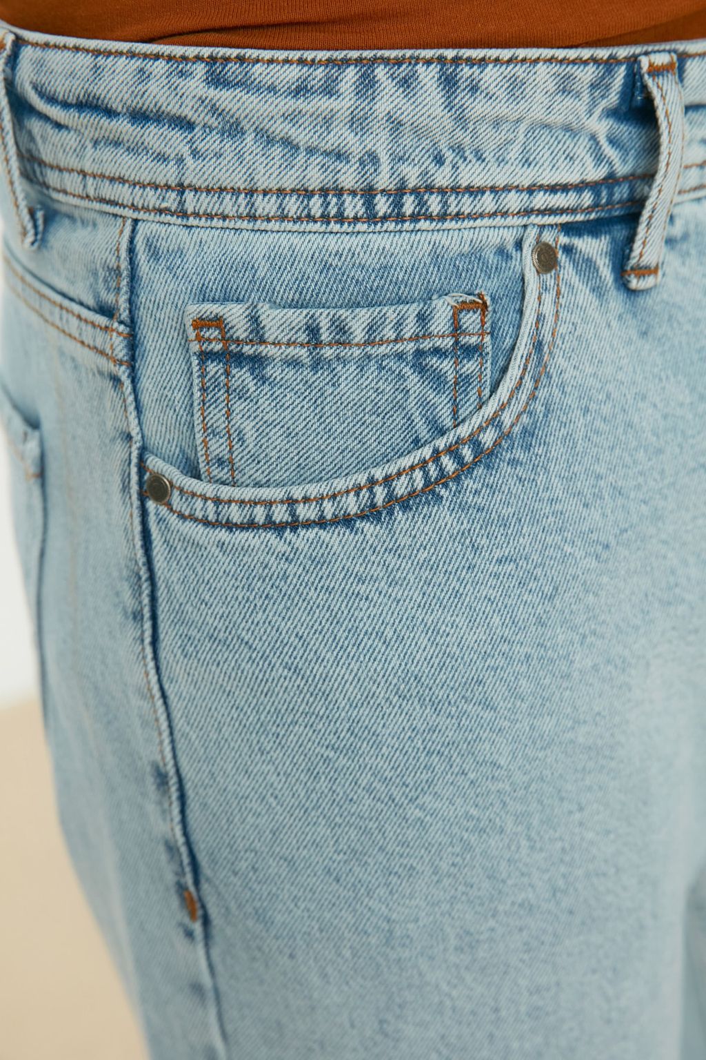 TRENDYOL MAN Mavi Regular Fit Jeans Kot Pantolon TMNSS22JE0231 - Trendyolmilla фото 11