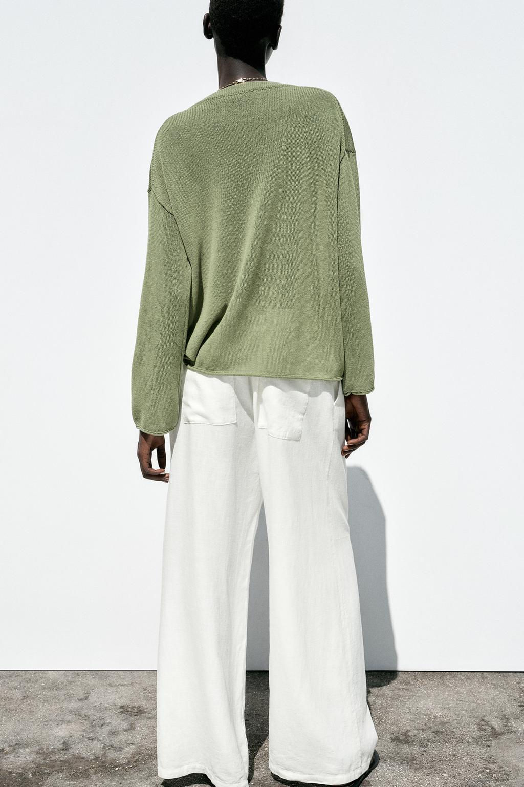 RUSTIC KNIT SWEATER - Zara фото 7