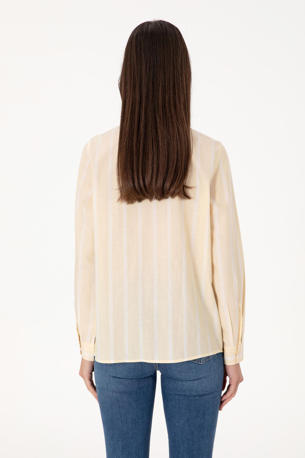 Kad_n Bej Uzun Kollu G_mlek Sepette S_rpriz _ndirim - U.s. polo assn фото 5