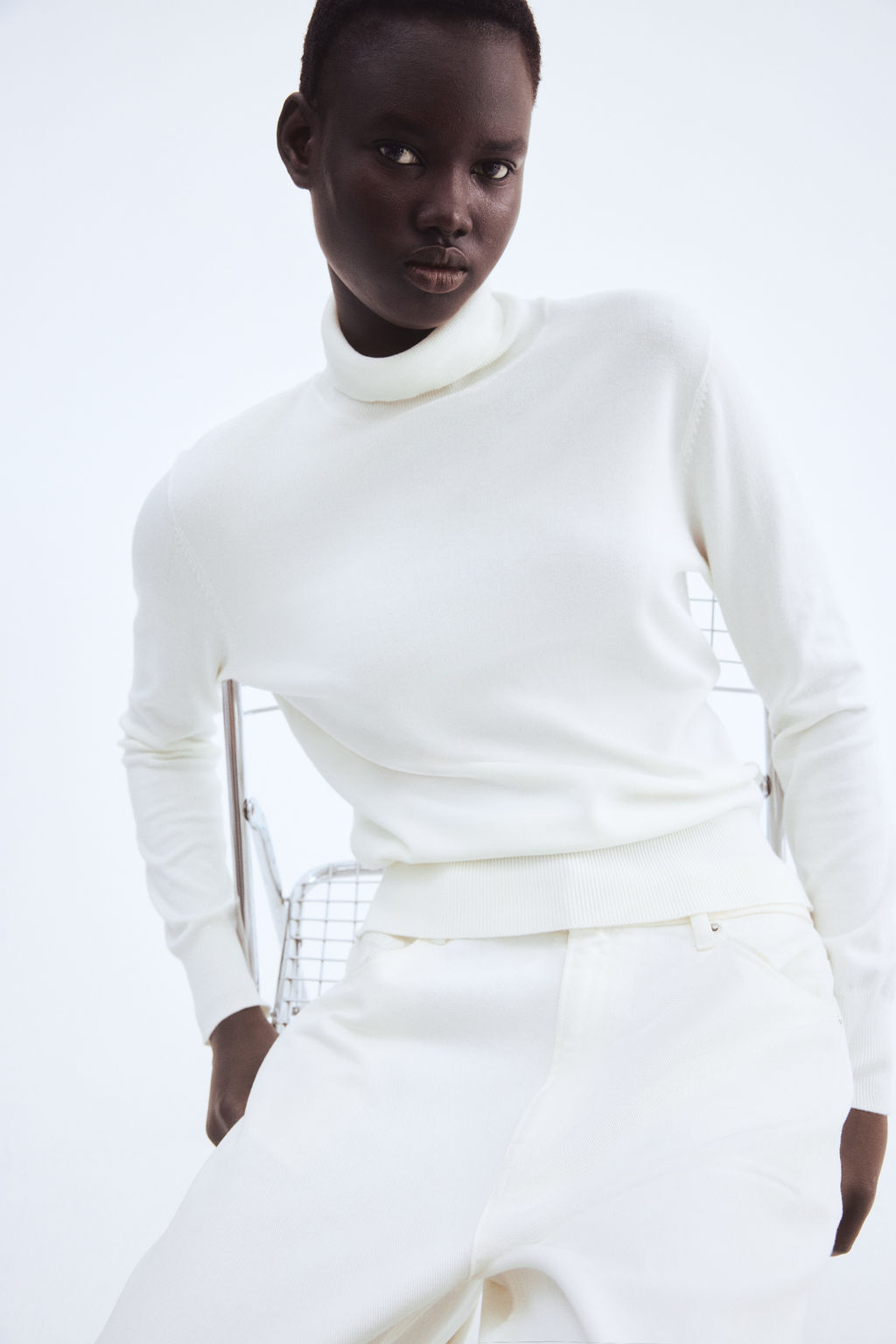 Jersey de cuello alto - H&m фото 6