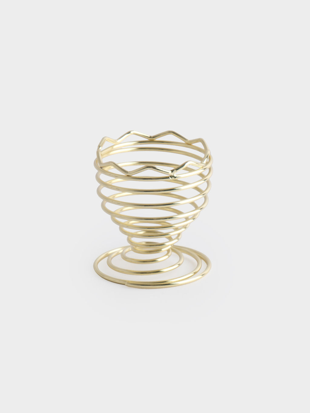 Подставка для яйца, 6 см, сталь, золотистая, Волны, Easter - Anna lafarg фото 3