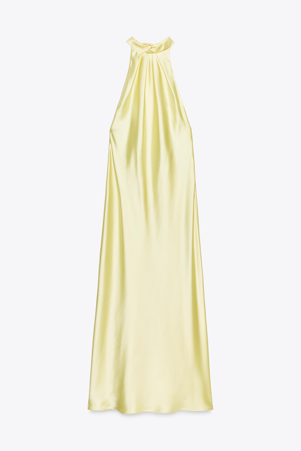 HALTER MIDI DRESS