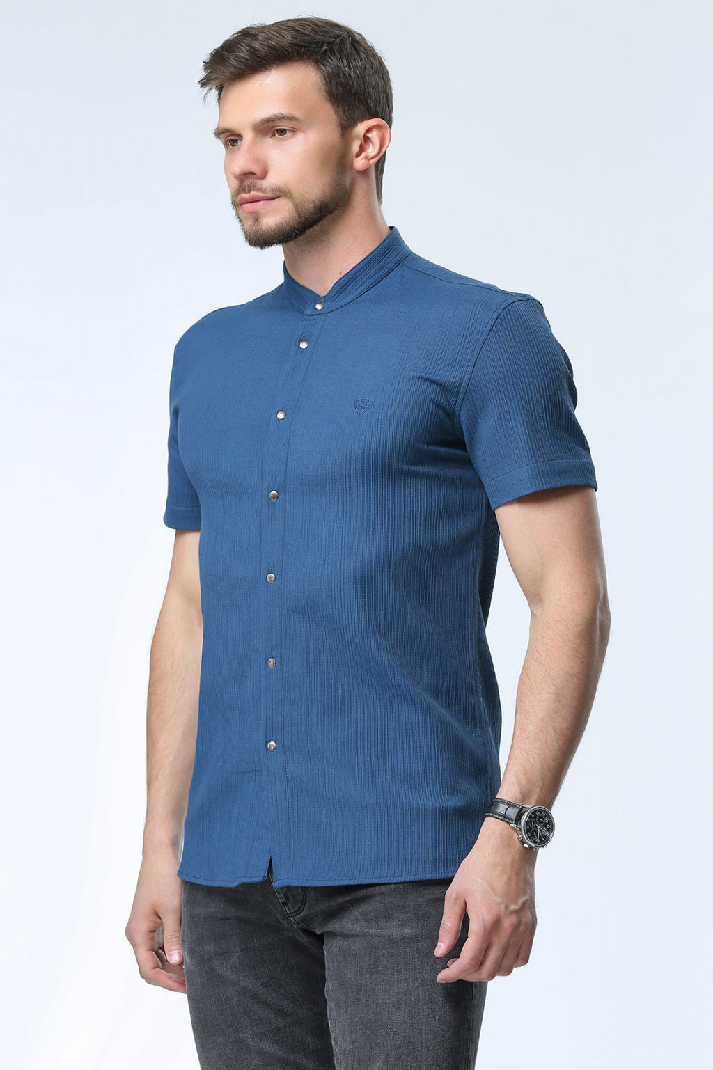 Рубашка 24-04-НТ-03 - Nicolo angi фото 2