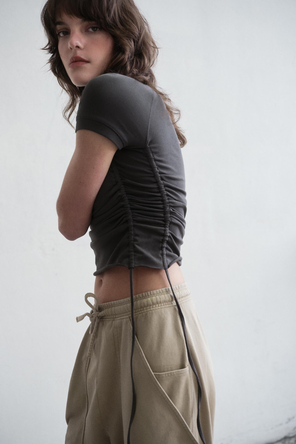 PANTAL?N JOGGER BOLSILLOS / Beige - Zara фото 3