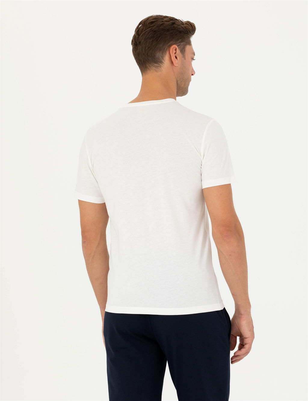 Ekru Slim Fit Ti__rt - Pierre cardin фото 6