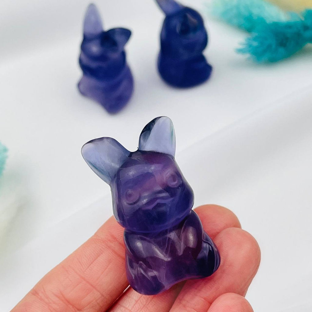 Фигурка резная Пикачу из Флюорита - Радуга самоцветов фото 2