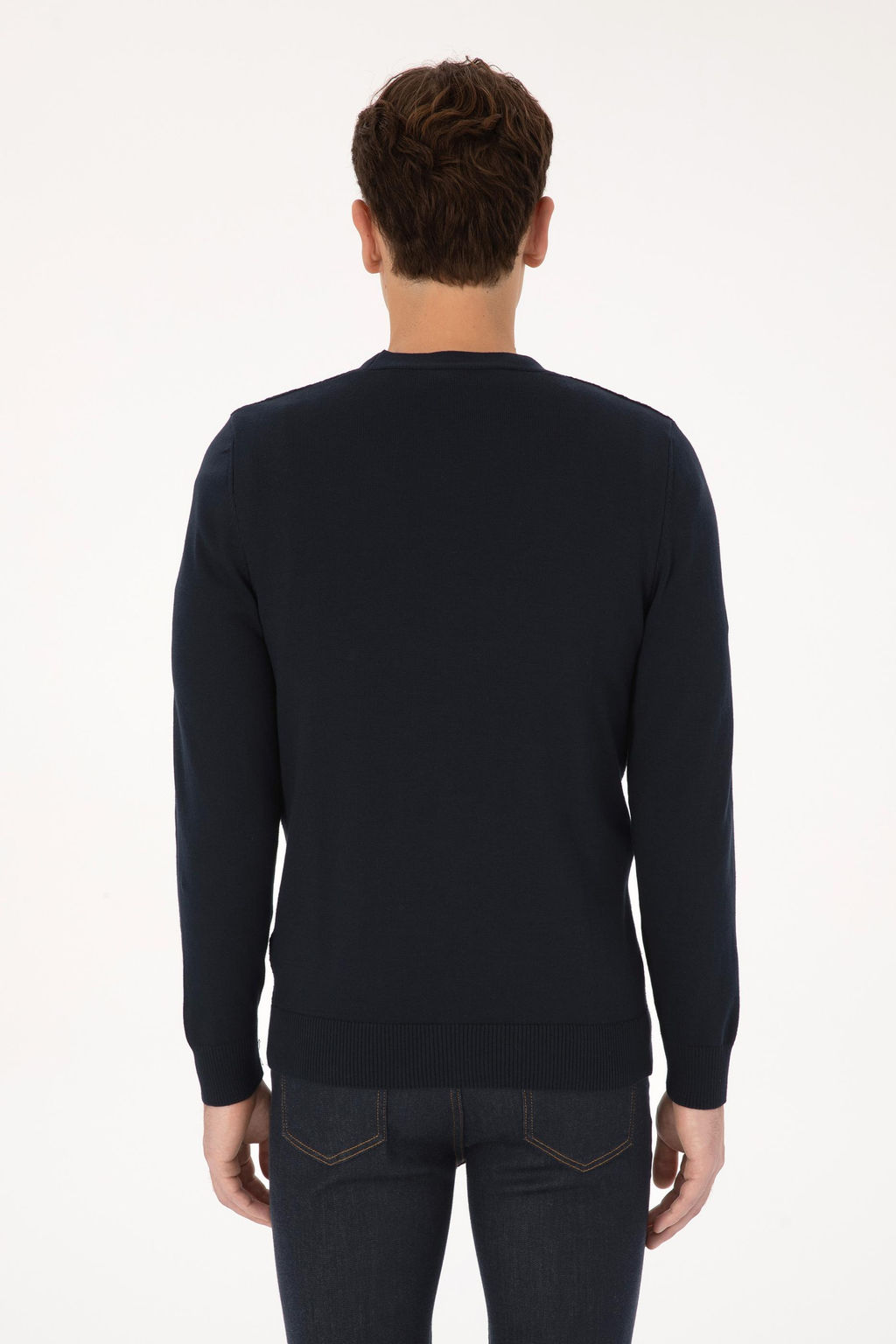 Erkek Lacivert Basic Triko H_rka - U.s. polo assn фото 12