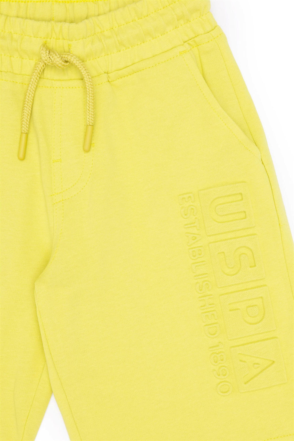 U. S. Polo Assn / Детские неоново-желтые вязаные шорты - U.s. polo assn фото 6