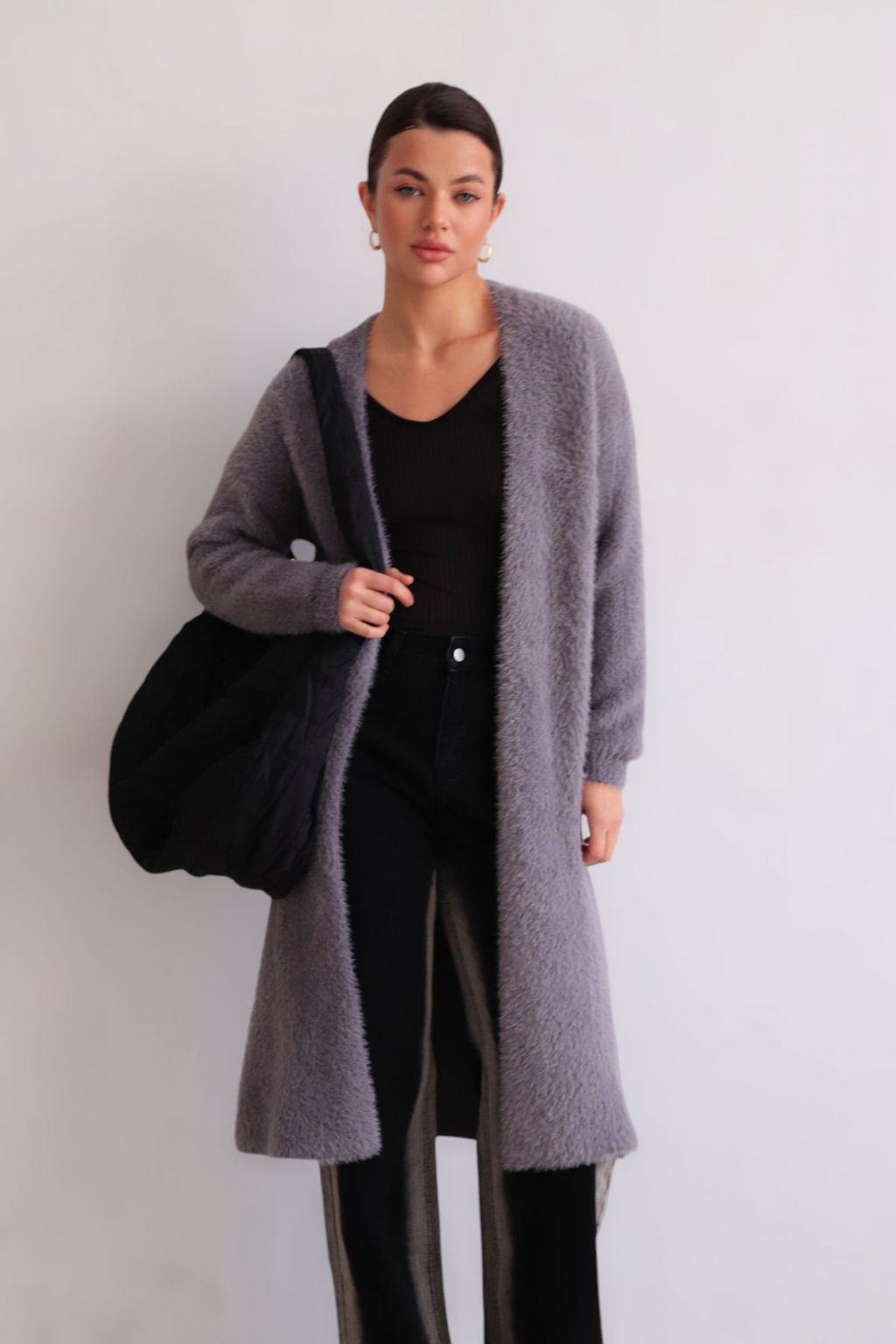 Martichelli Кардиган серый  фото 18