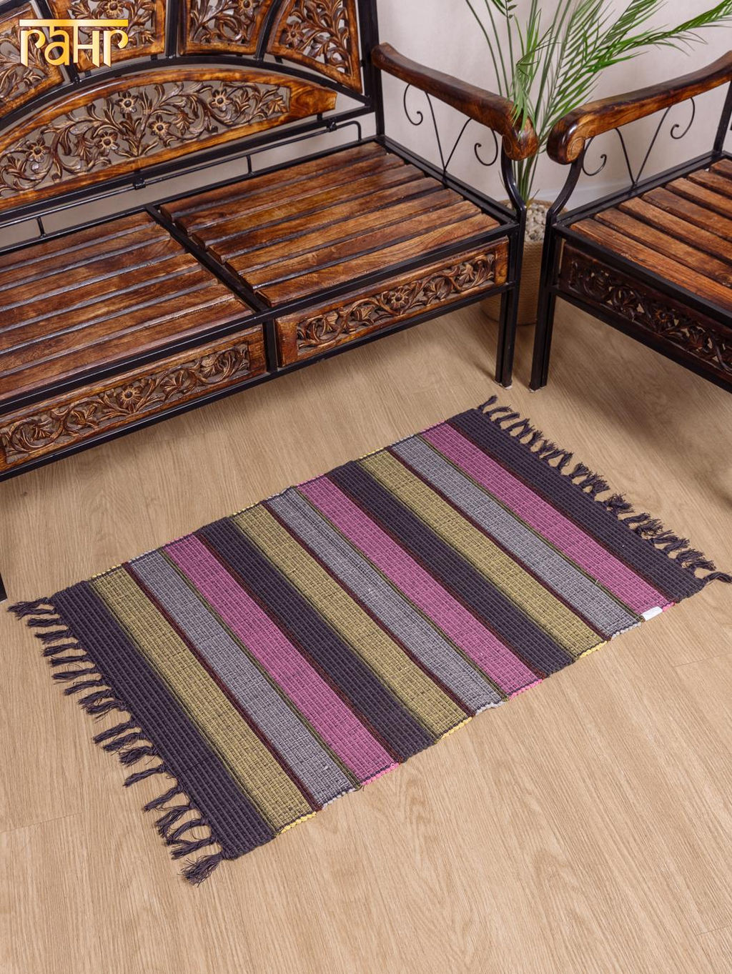 Коврик самотканный х/б 60*90см №703/27