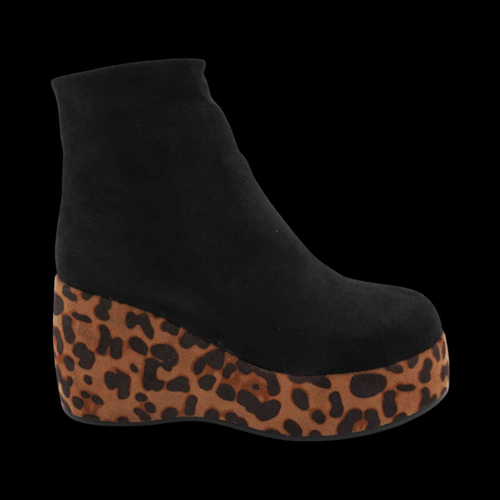 Ботинки на меху К88-5 черные