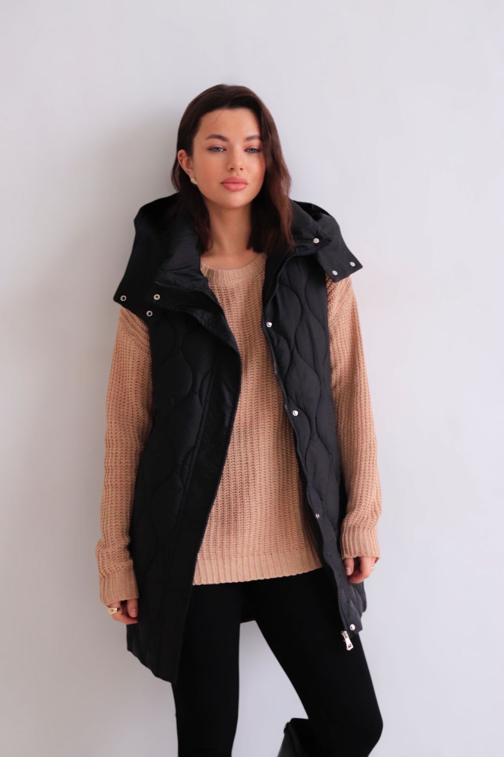 Martichelli Жилет стеганый чёрный  фото 18