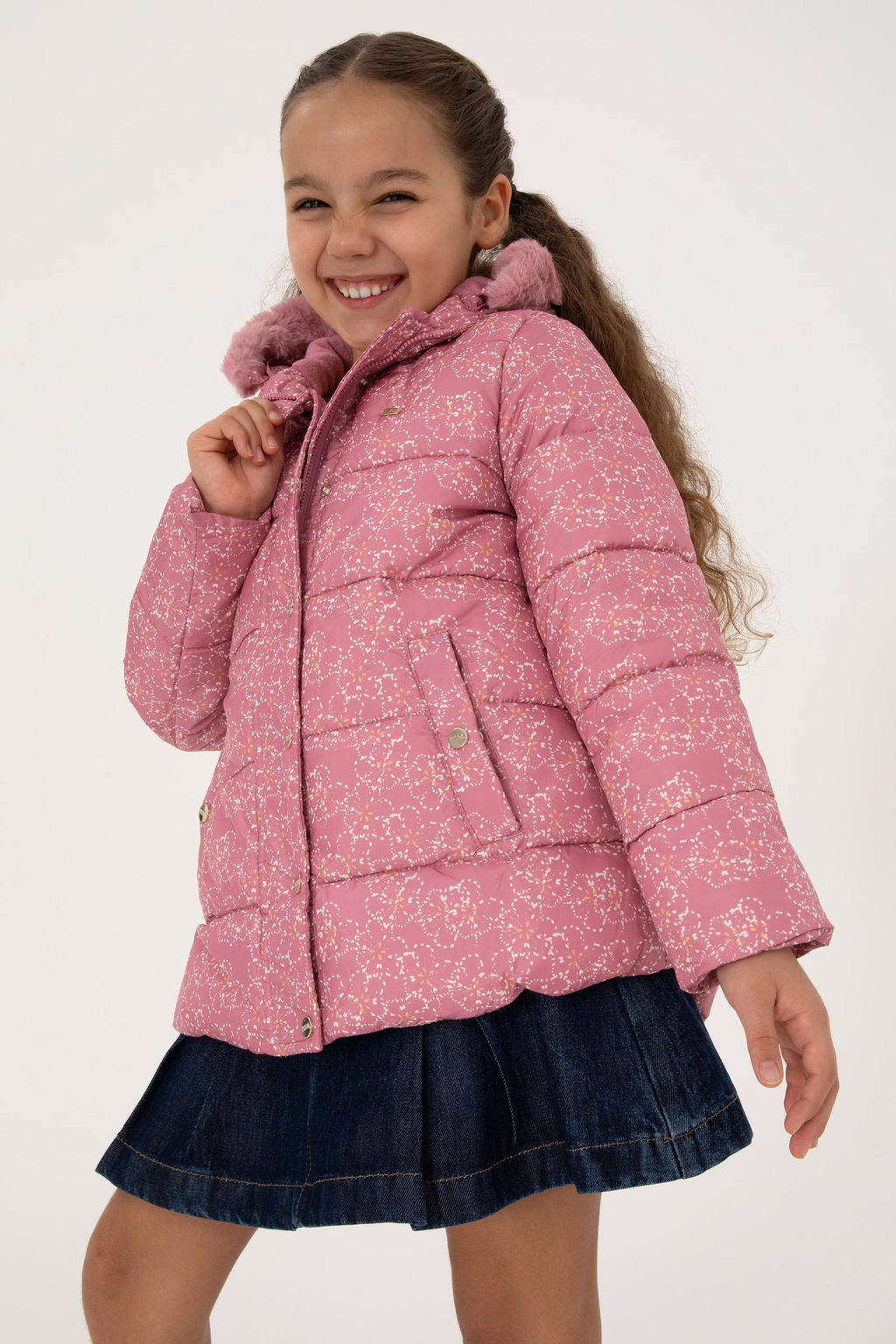 K_z _ocuk Pembe Mont