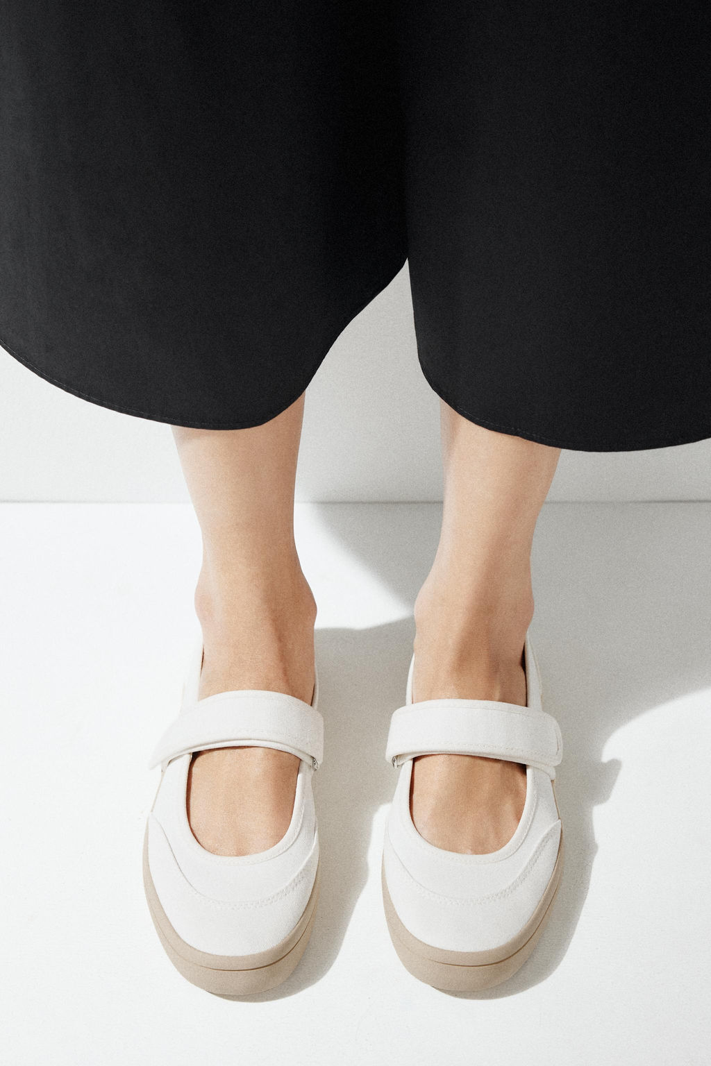 FABRIC STRAP BALLERINAS - Zara фото 20