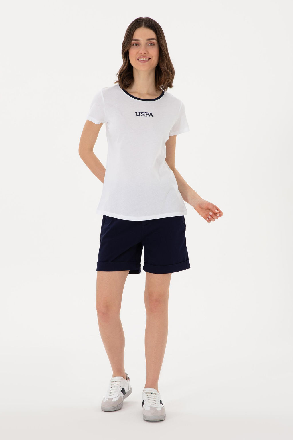 Kad_n Beyaz Ti__rt Sepette S_rpriz _ndirim - U.s. polo assn фото 4