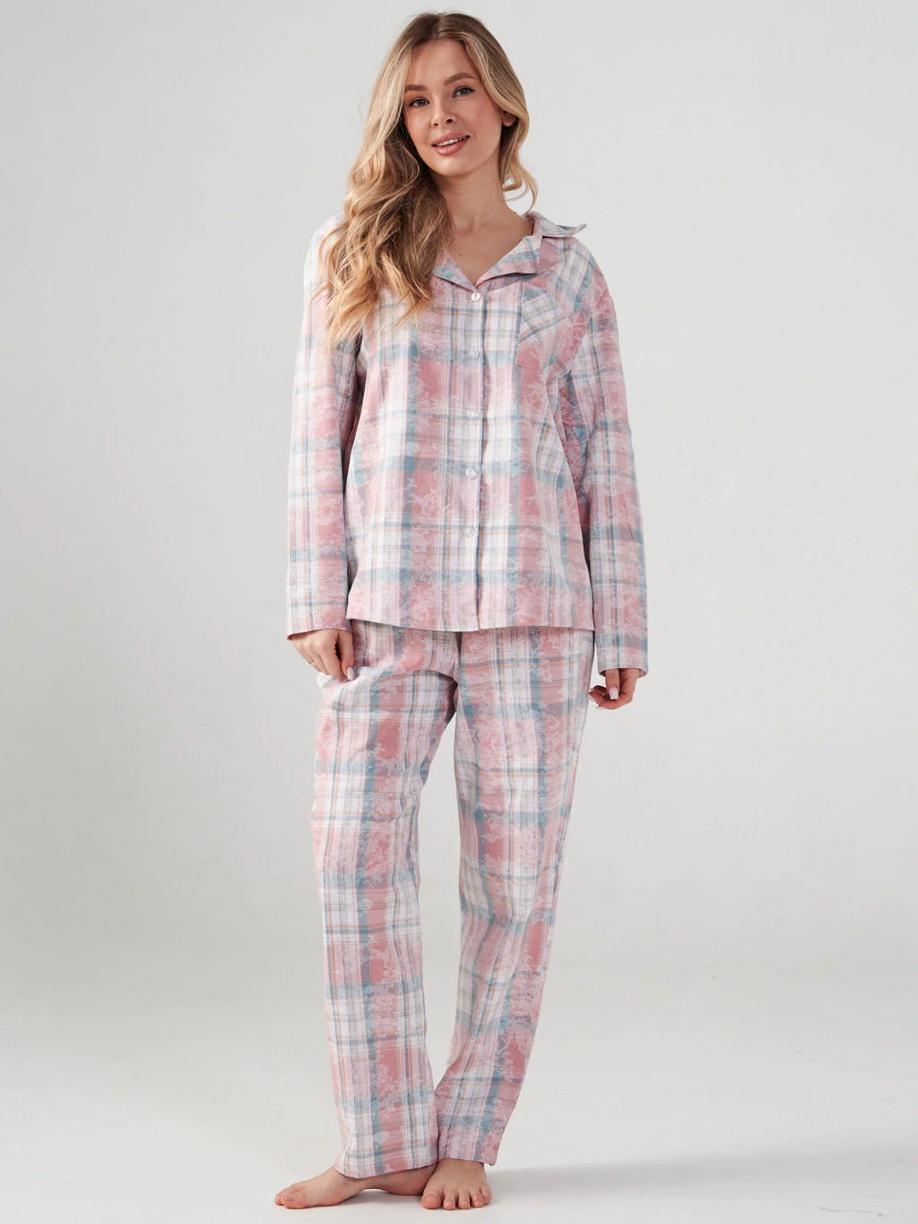 Пижама фланелевая Добрый вечер - Оптима фото 2