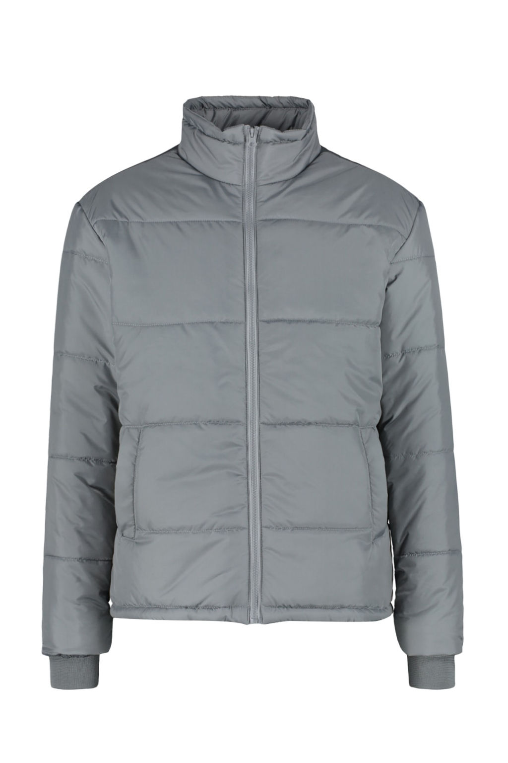 TRENDYOL MAN Gri Regular Fit Su ve Ruzgara Dayan?kl? Sisme K?sl?k Mont TMNAW23MO00097 - Trendyolmilla фото 6