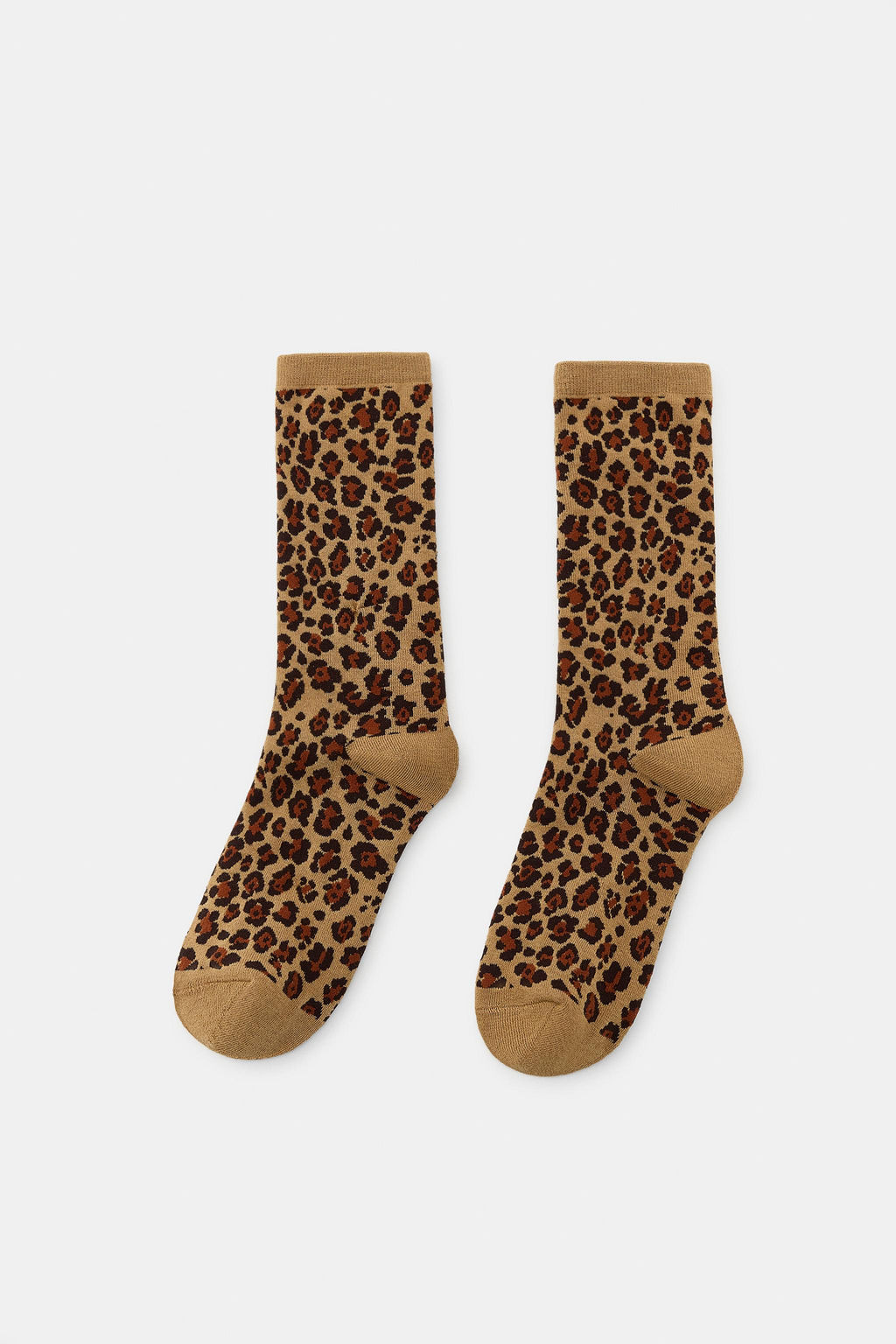 ANIMAL PRINT JACQUARD SOCKS - Zara фото 2
