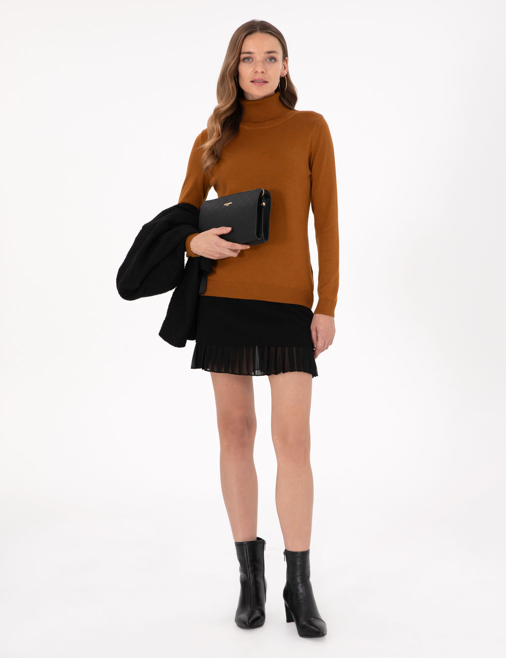 Coconut Slim Fit Bal_k__ Yaka Basic Kazak