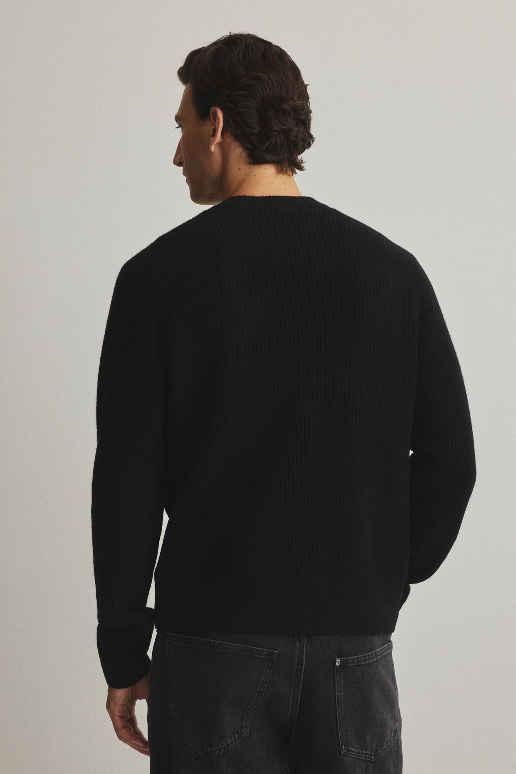 Jersey en punto acanalado de lana Regular Fit - H&m фото 5