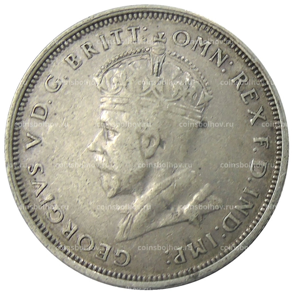 Монета 1 флорин 1927 года Австралия Открытие здания парламента в Канберре