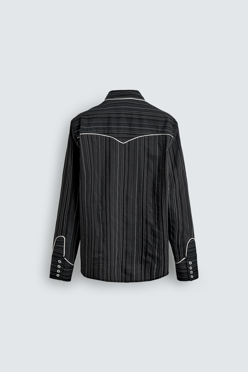 WESTERN SHIRT WITH PIPING - Zara фото 16