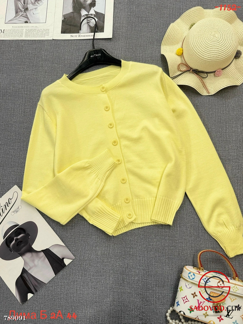 Кардиган женский на пуговицах - Bruno фото 8