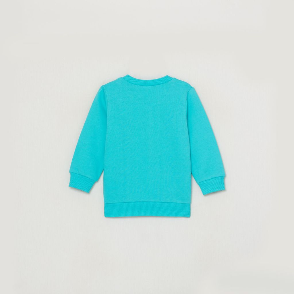CRB wear/CWNB 62877-40-289 Джемпер для мальчика, бирюзовый/Ex.Cherubino  фото 4