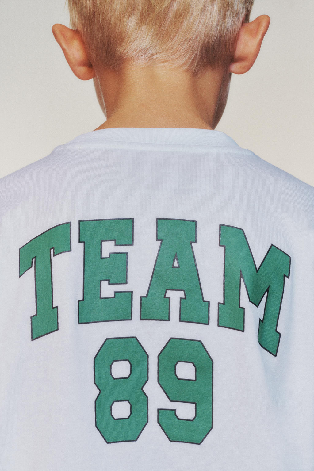 JOGGING T-SHIRT WITH LABEL - Zara фото 5