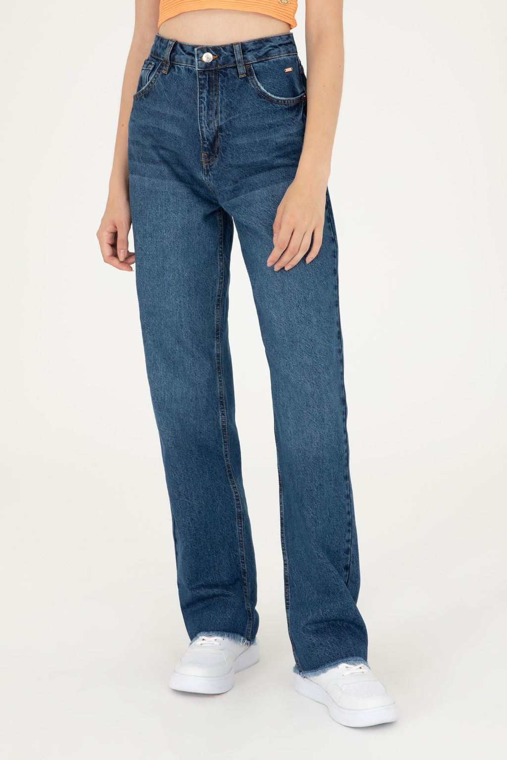 Женские синие джинсовые брюки Неожиданная скидка в корзине - U.s. polo assn фото 2