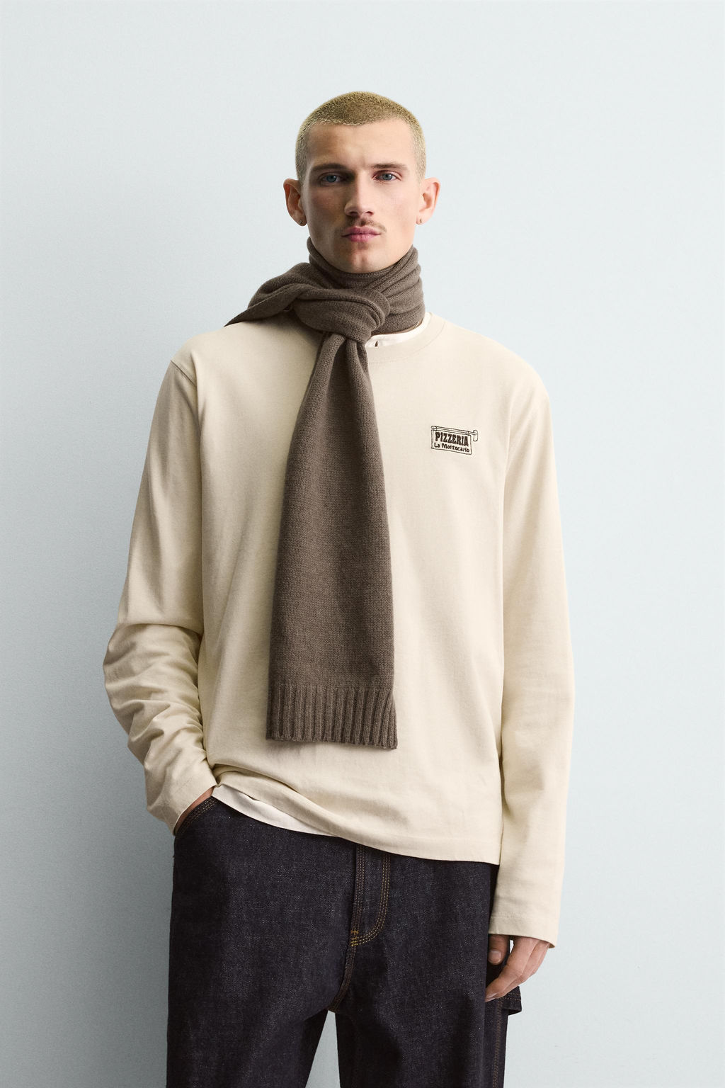 PIZZERIA LA MONTECARLO PRINT T-SHIRT - Zara фото 10