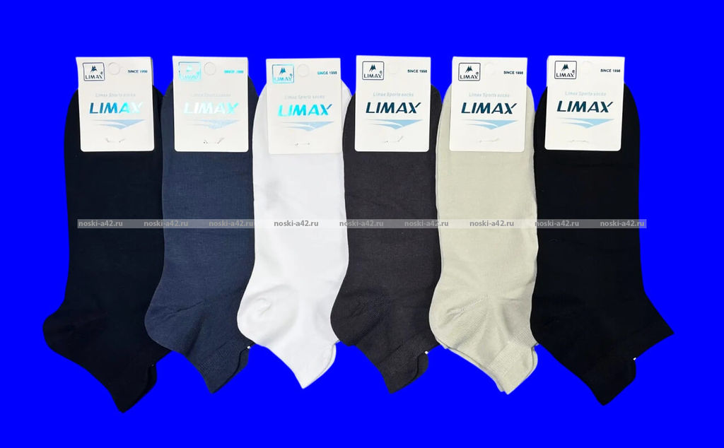 Цена за 12 пар. LIMAX носки мужские укороченные спортивные арт. 61623