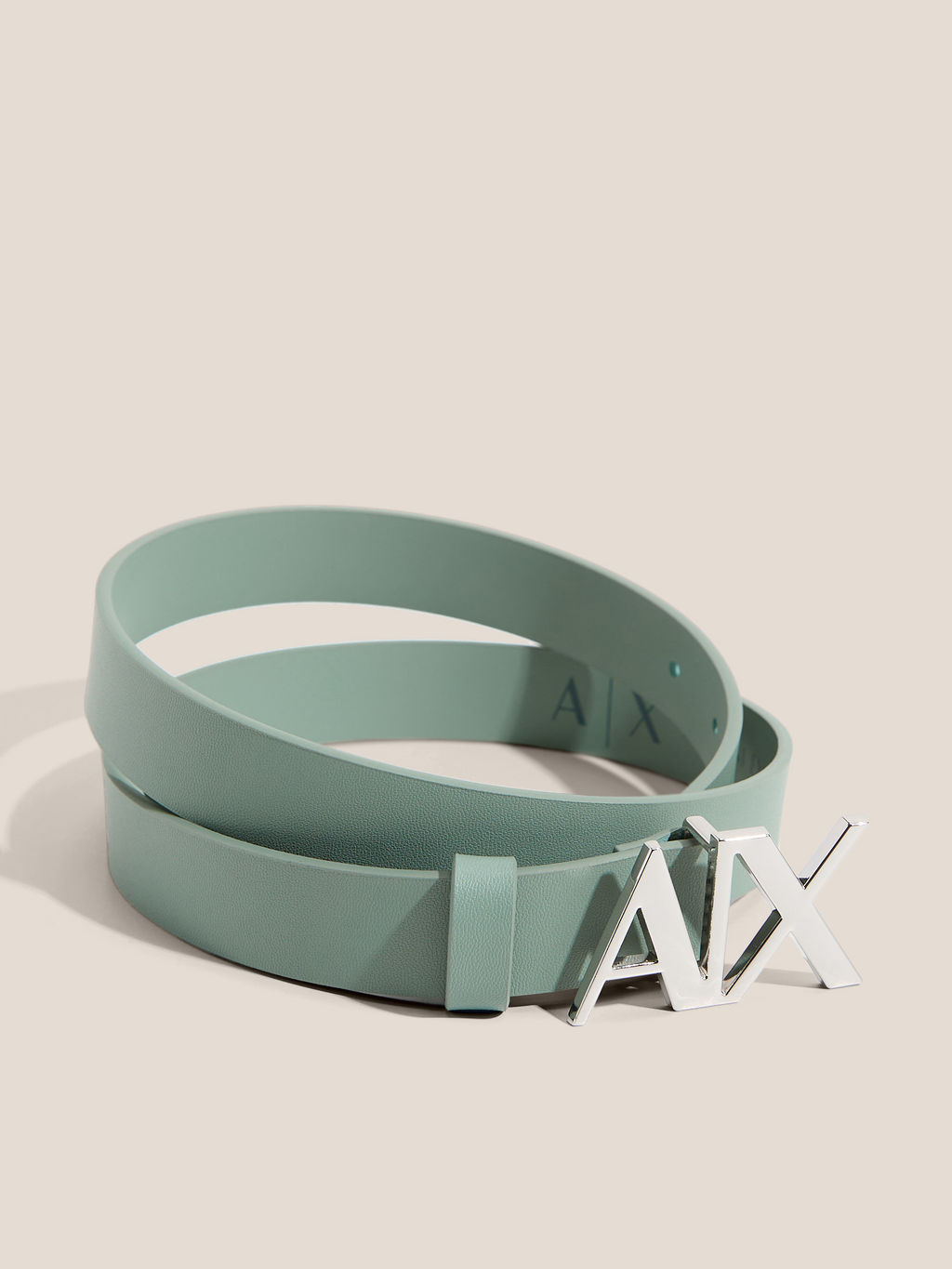 Женский ремень ARMANI EXCHANGE ESSENTIAL Артикул 4361139, фисташковый
