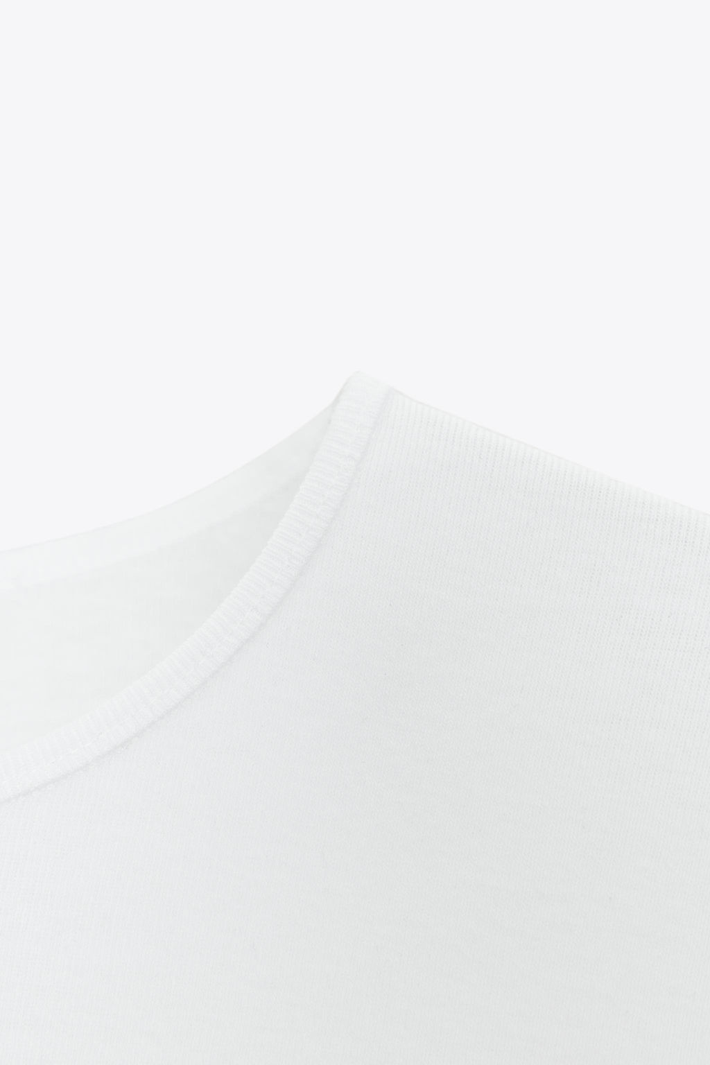 WASHED COTTON T-SHIRT - Zara фото 8