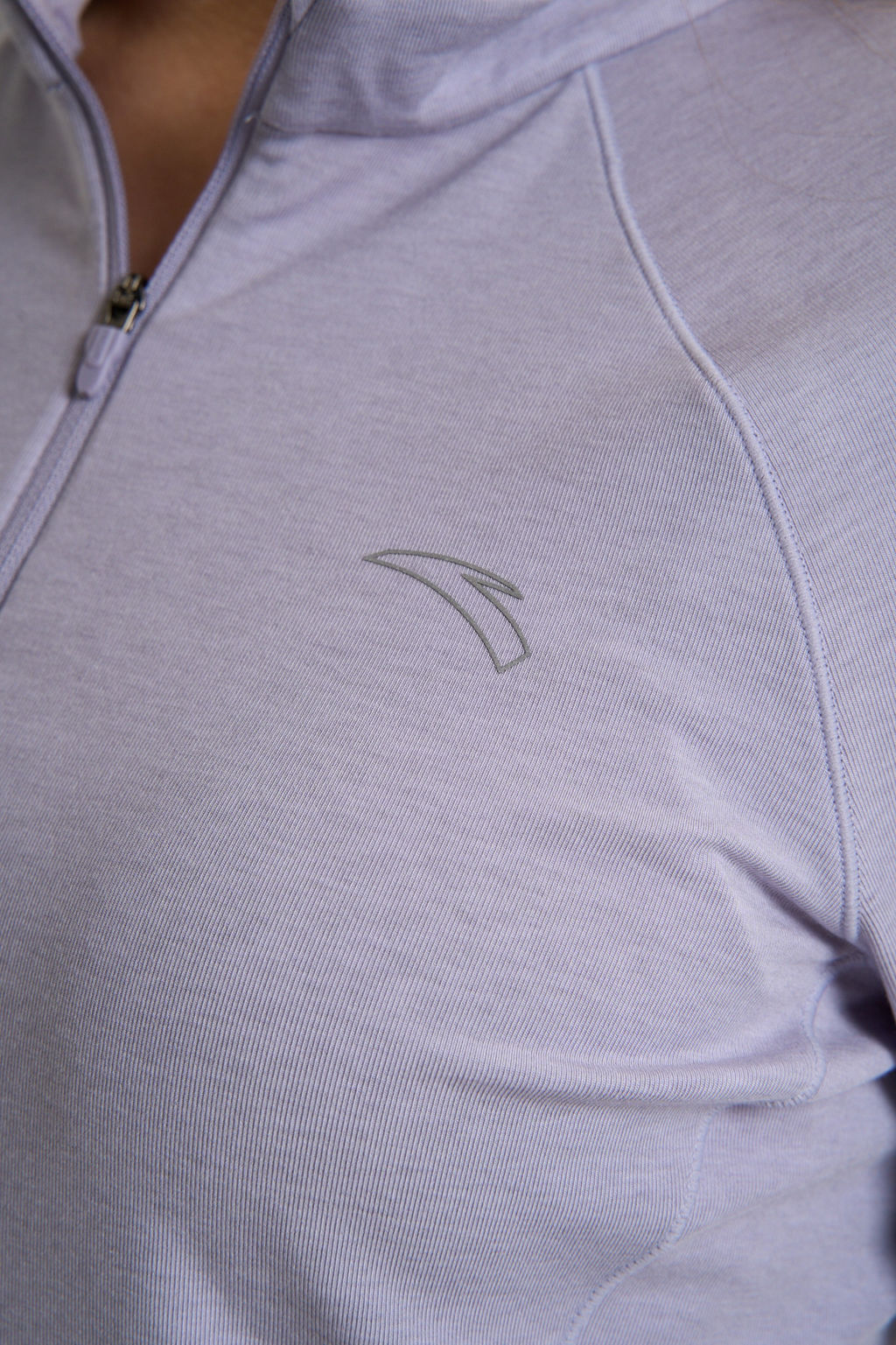 Лонгслив half-zip Фиолетовый ANTA RUNNING LS Tee