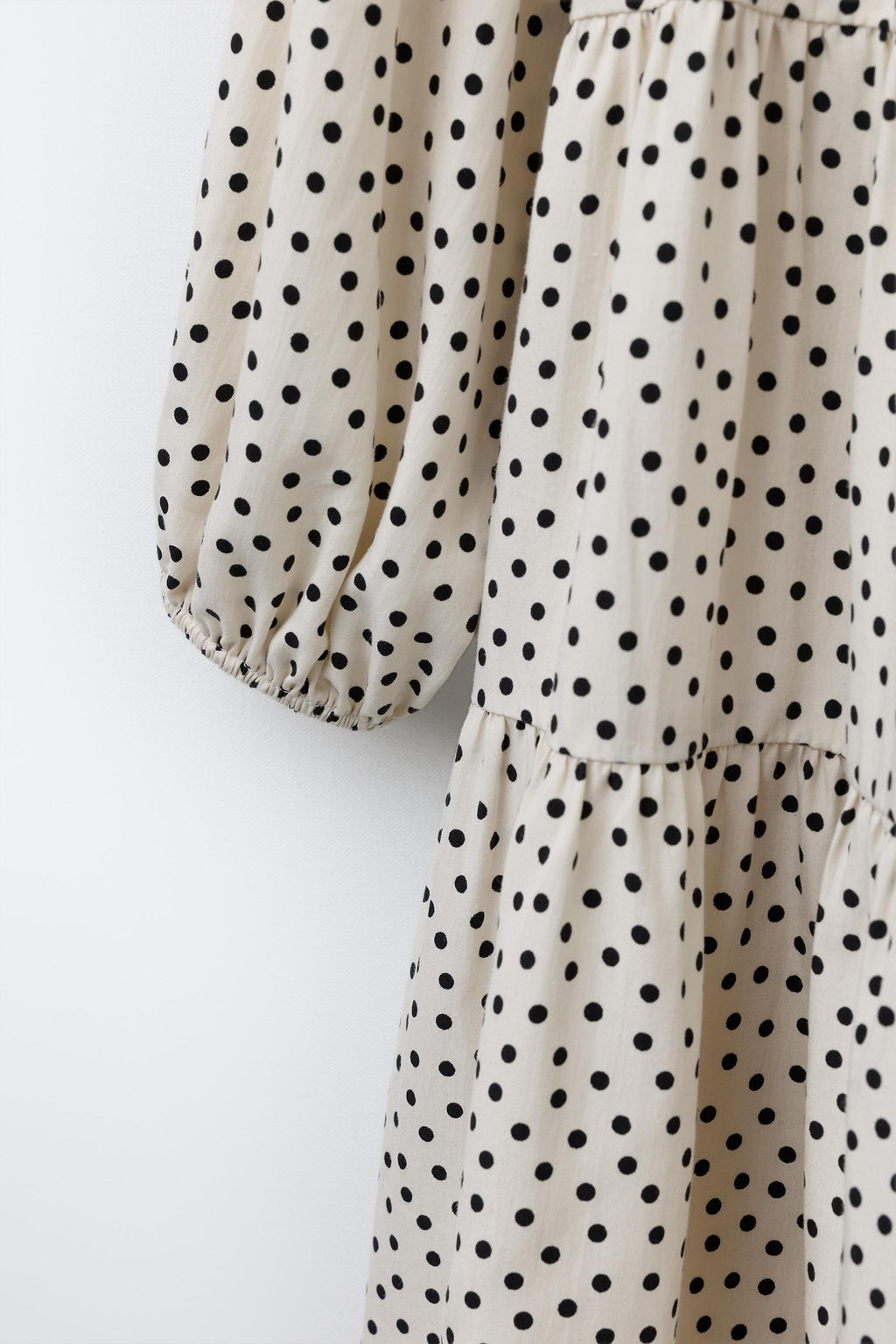 POLKA DOT PANEL DRESS - Zara фото 4