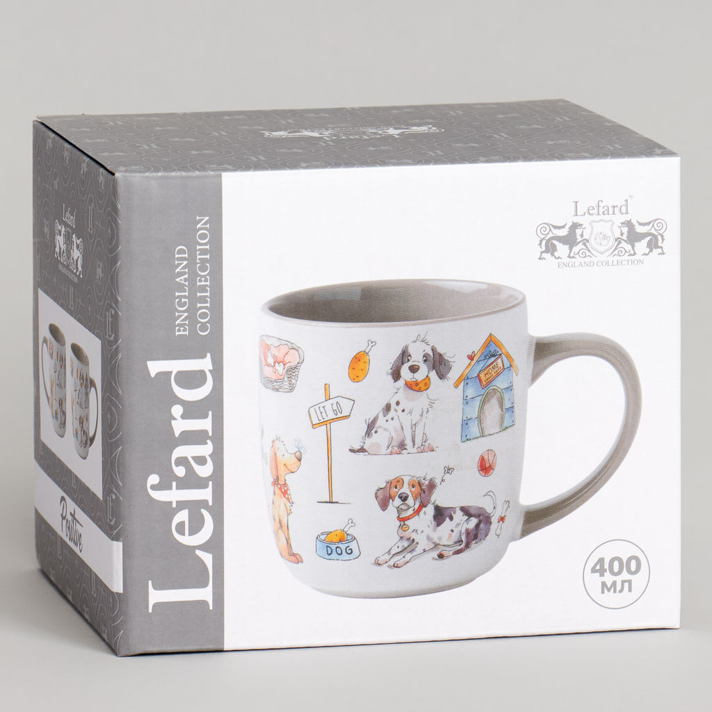 КРУЖКА LEFARD 400МЛ DOGS 9.0*5.6*9.3CM  фото 2