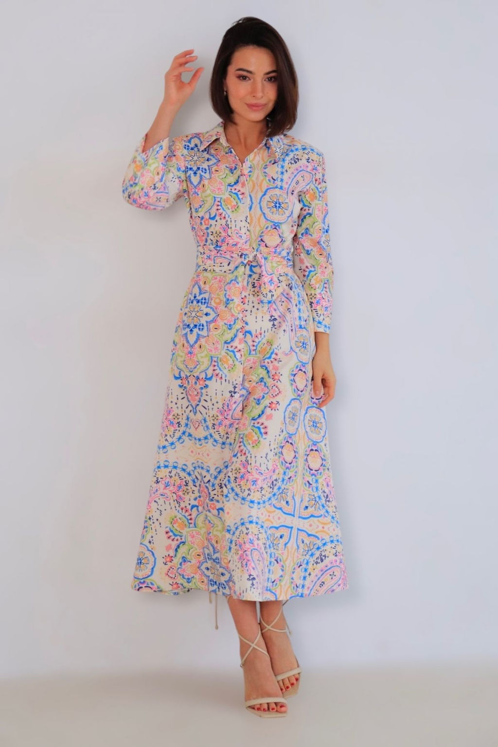 Martichelli Платье с принтом  фото 13