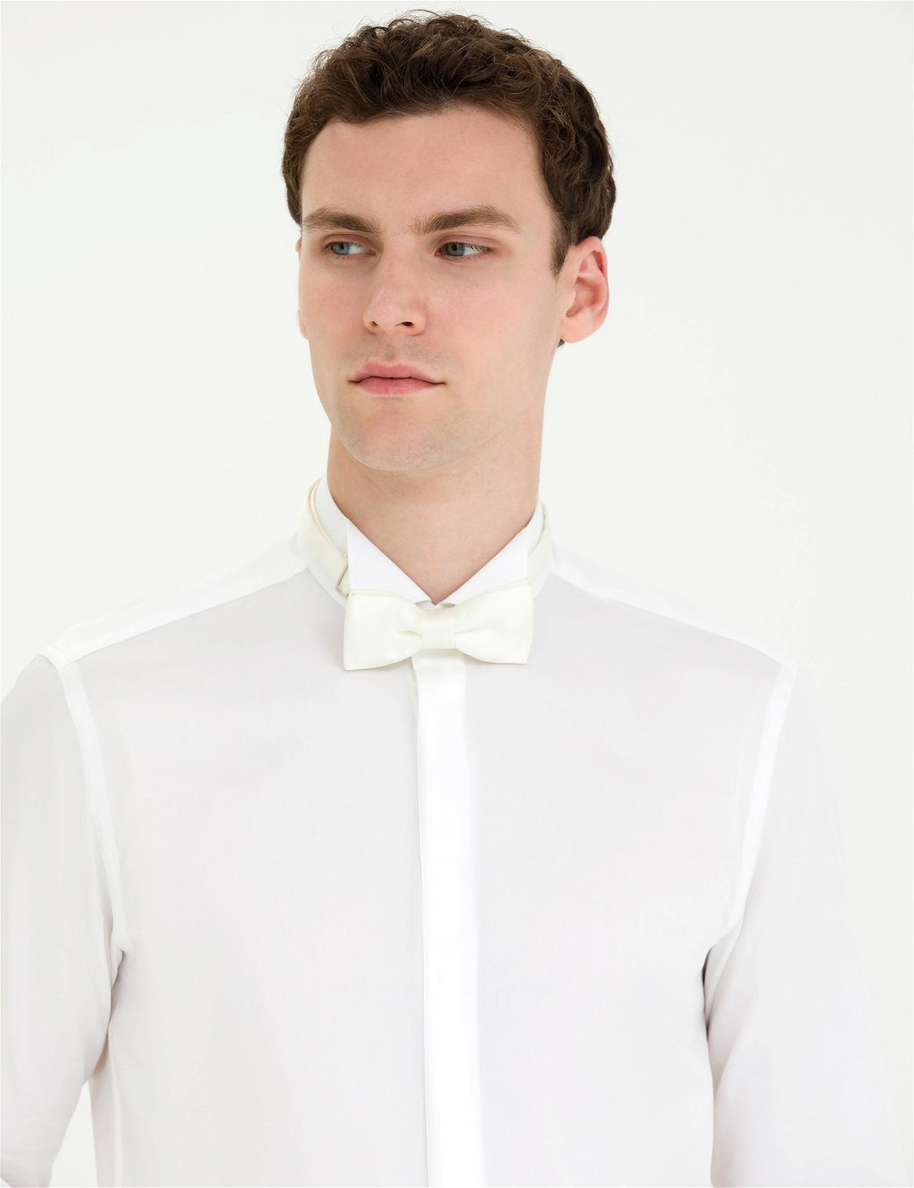Beyaz Slim Fit Smokin G_mlek - Pierre cardin фото 3