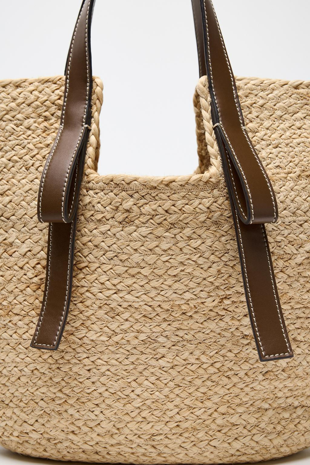 BRAIDED SHOPPER BAG - Zara фото 6