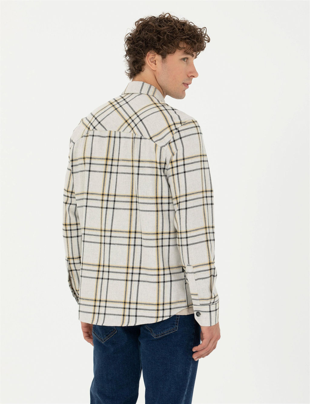 Bej Oversize Uzun Kollu G_mlek - Pierre cardin фото 5