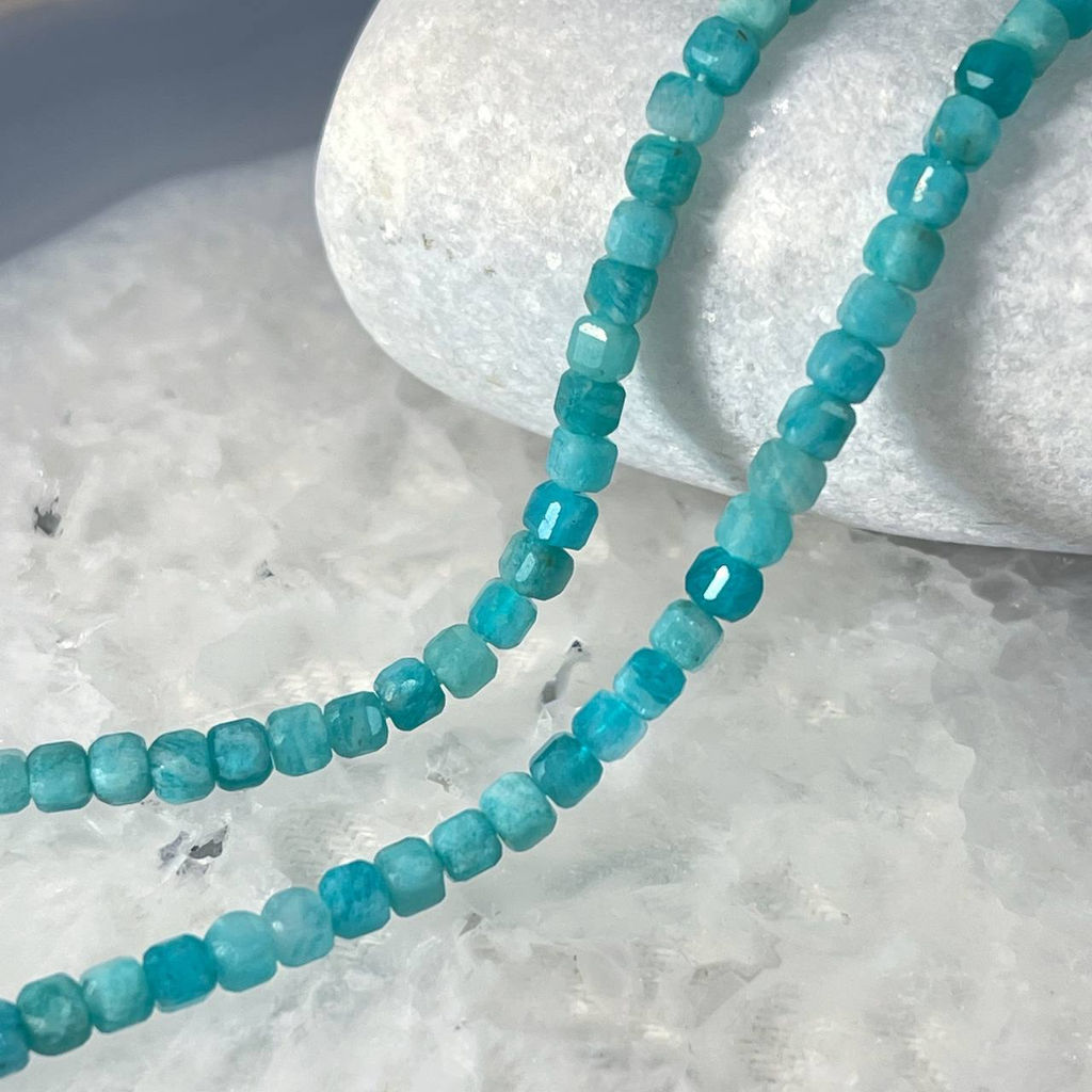 Колье из Амазонита 43 см +