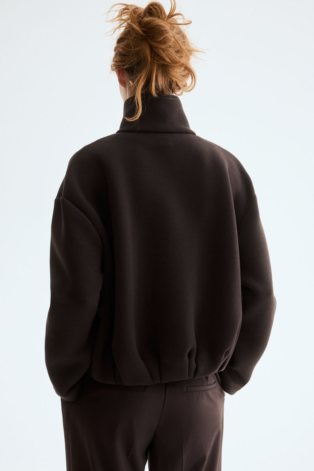 Chaqueta efecto neopreno - H&m фото 5