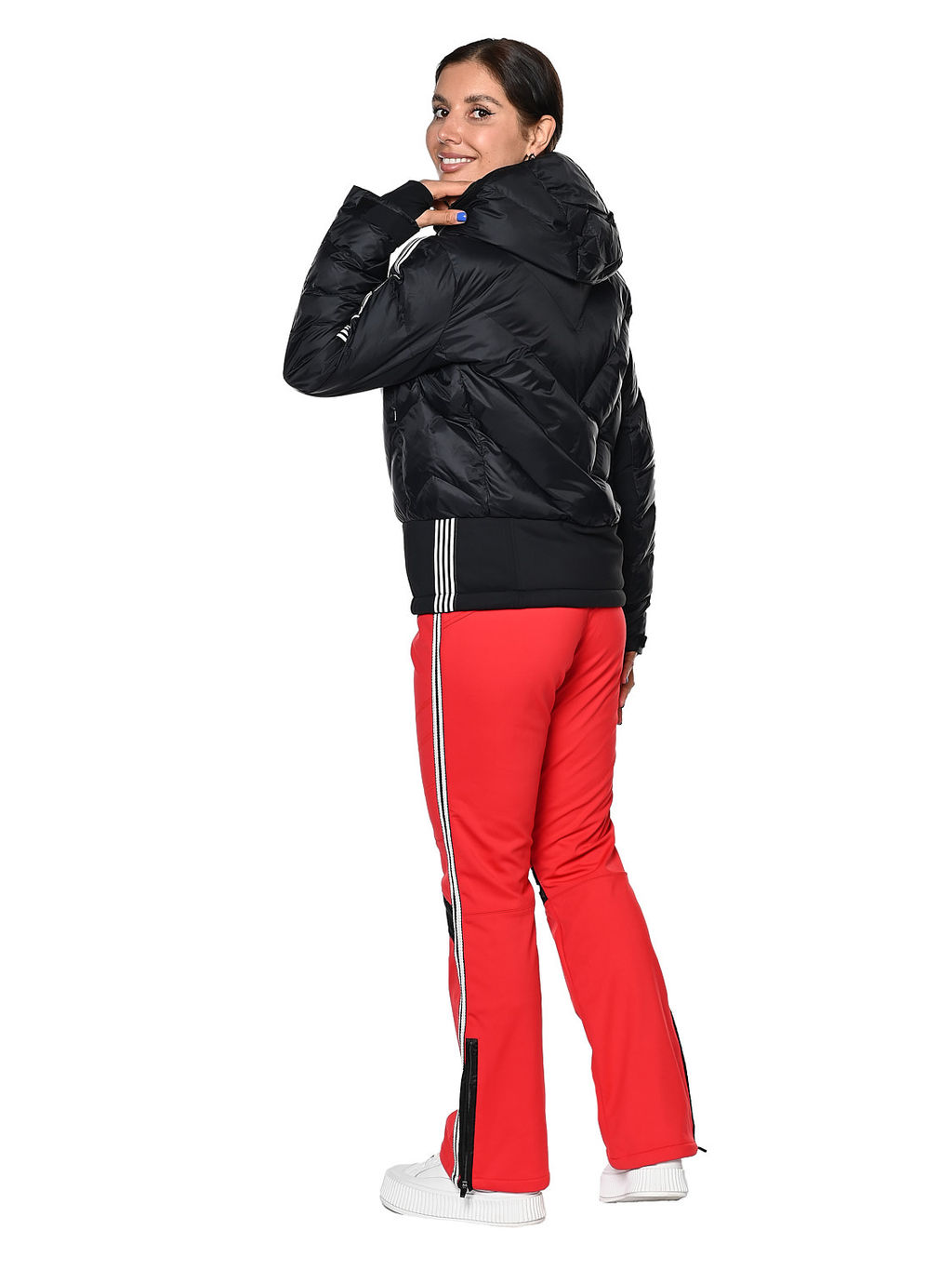 Куртка B-096 Черный - Snow headquarter фото 9