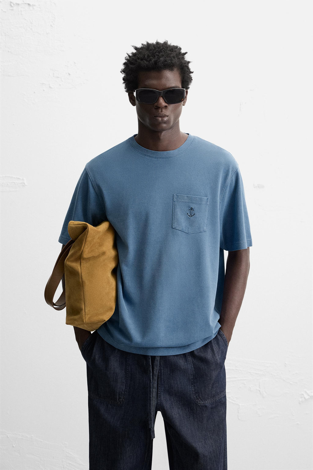 EMBROIDERED PIQU_ T-SHIRT - Zara фото 2