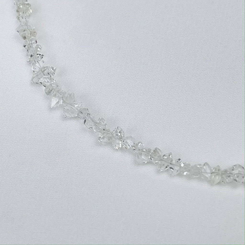 Колье из Херкимерского кварца