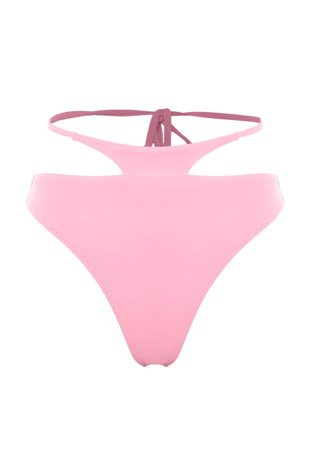 TRENDYOLMILLA Pembe Cut Out/Pencereli Yuksek Bel Normal Paca Bikini Alt? TBESS23BA00055  фото 8