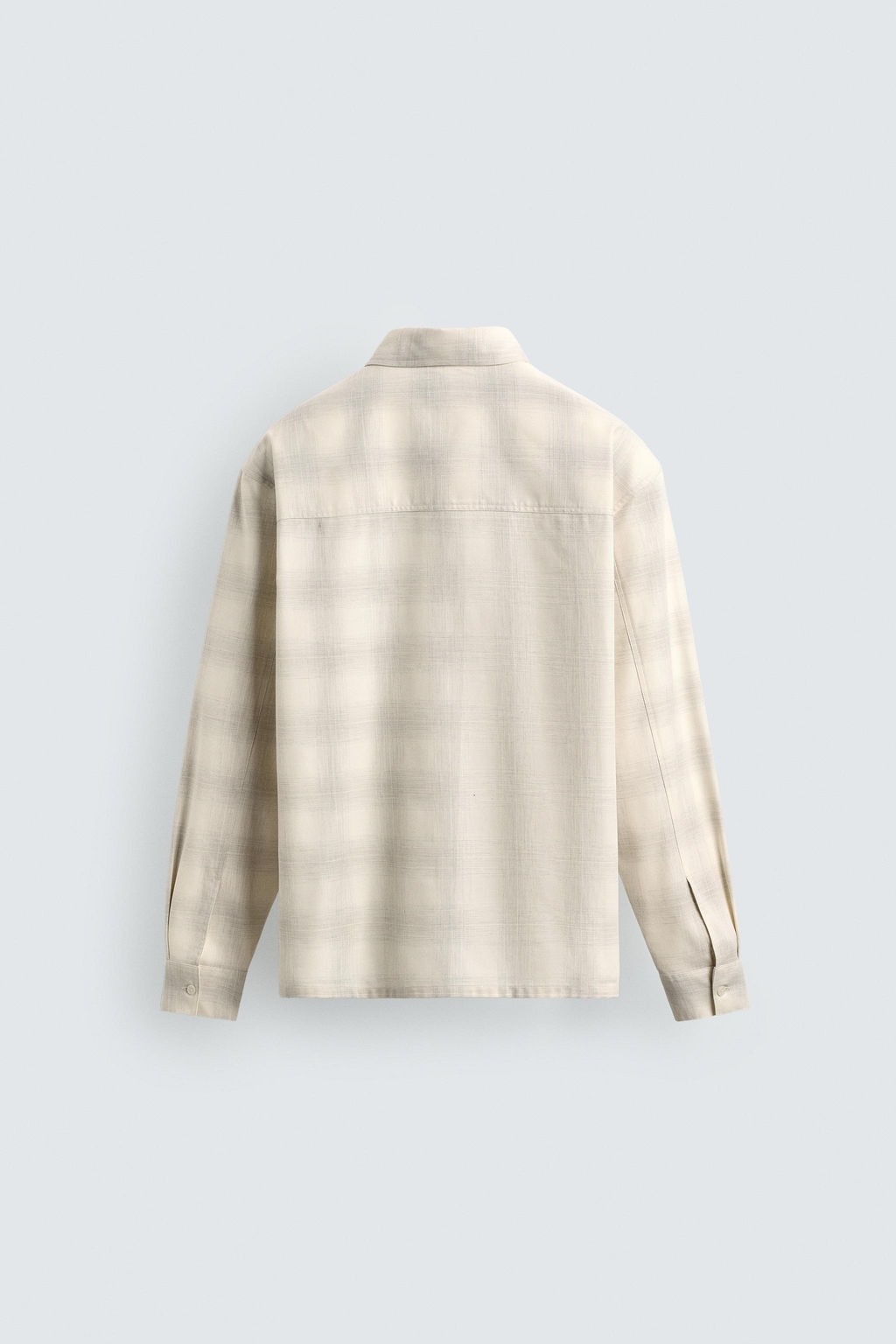 CHECK SHIRT WITH POCKET - Zara фото 8