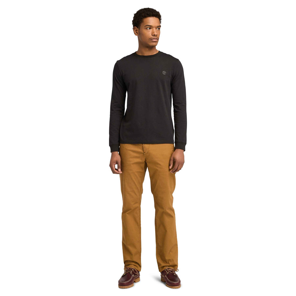 Timberland / Футболка с длинным рукавом Longsleeve Dunstan River Jersey Slim  фото 2